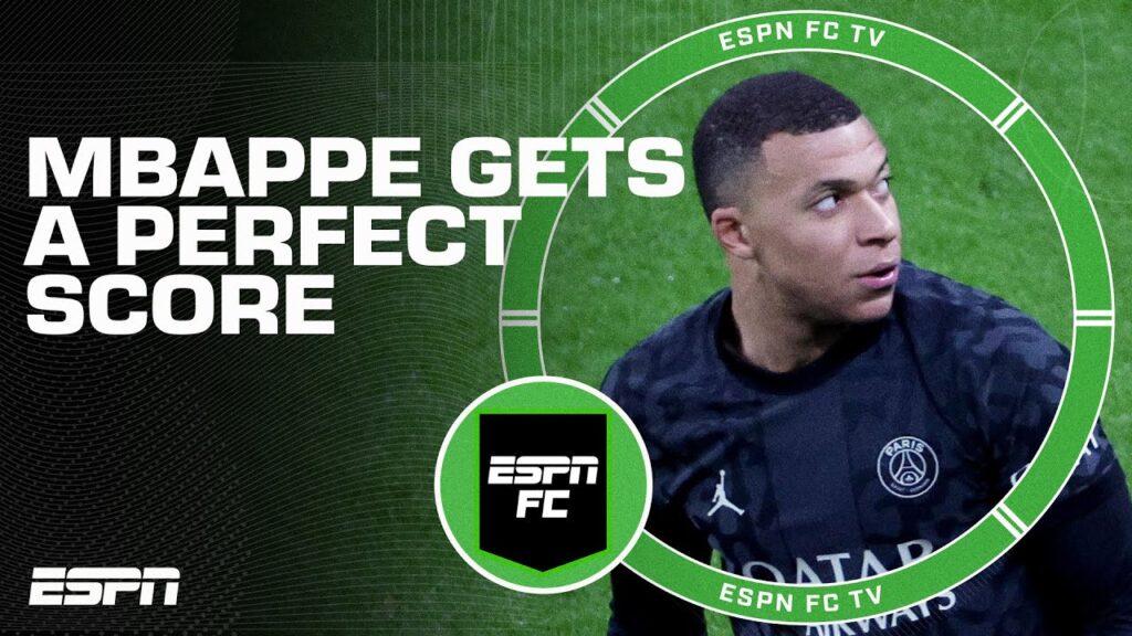 Kylian Mbappe received a PERFECT 10 in European Team of the Week 👀 | ESPN FC