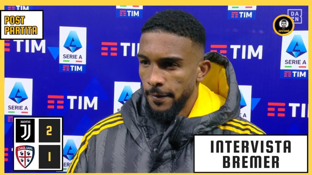BREMER post Juventus-Cagliari 2-1 intervista: “Finalmente il primo gol. Inter grande squadra..” BREMER post Juventus-Cagliari 2-1 intervista: "Finalmente il primo gol. Inter grande squadra.."