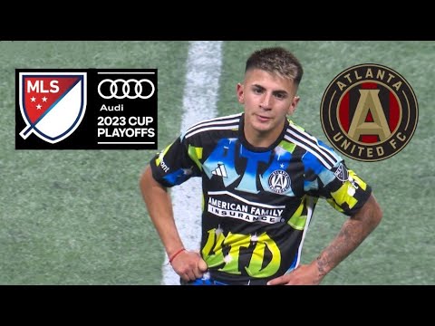 Thiago Almada Sensational Chip Goal - Atlanta United FC MLS Playoffs 07/11/2023