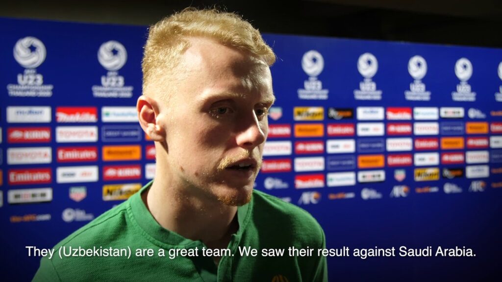 #AFCU23 - M29 - Thomas Glover (AUS) - Post Match Reactions
