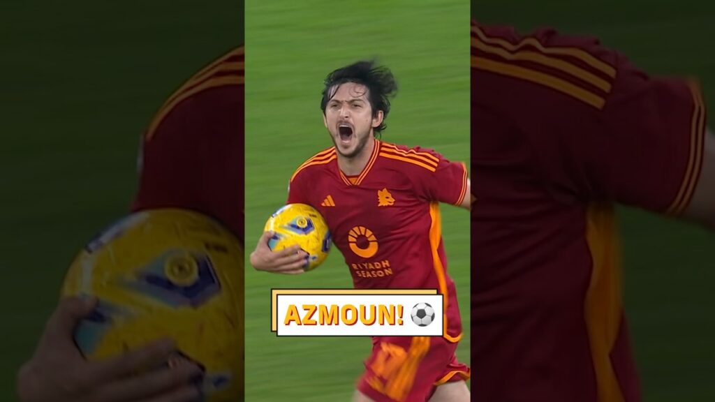 DAJE SARDAR! ⚽️ #asroma #dajeroma #goals #seriea #azmoun