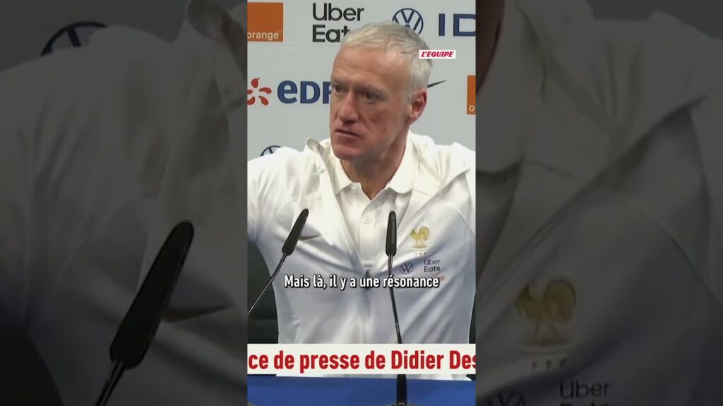👶 Didier Deschamps s'est amusé en conférence de presse à propos de Warren Zaïre-Emery #shorts