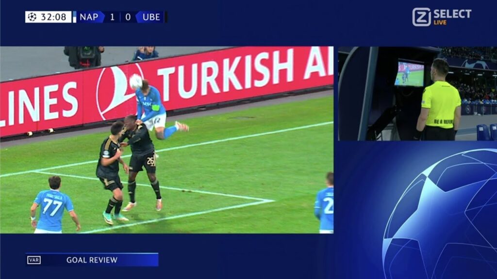 Gol annullato di Andre-Frank Zambo Anguissa, Napoli vs Union Berlin (1-1) Tutti i gol e gli