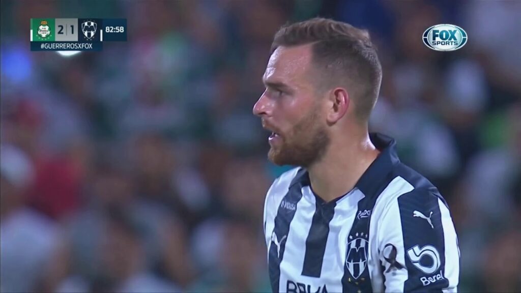 Primer gol de Vincent Janssen con Rayados | Liga MX | Santos vs Rayados - A2019