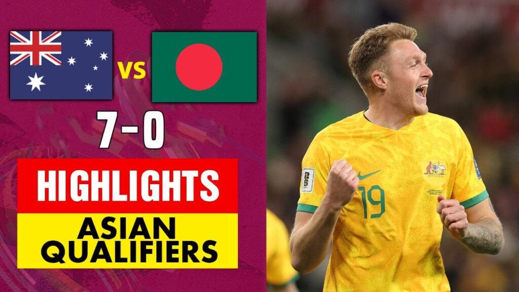 Harry Souttar Goal | Australia - Bangladesh 7-0 Extended Highlights | 2026 FIFA World Cup Qualifiers