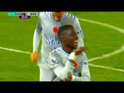 But d’Idrissa Gueye, Crystal Palace contre Everton 2-3 | Tous les objectifs et faits saillants.