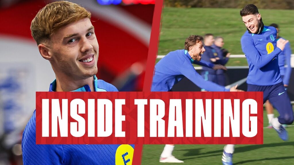 DJ Grealish, Palmer The Rondos King! & Trent v Kane Speed Test | Inside Training | England