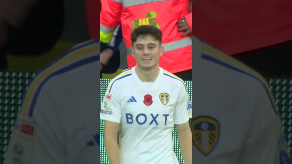 Dan James scores our 6,000th league goal! #lufc