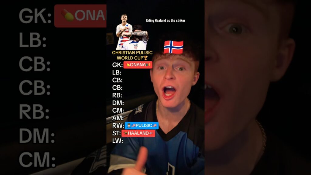 Building Christian Pulisic a New National Team that can Win the World Cup!! #worldcup #usa #football