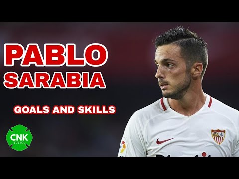 PABLO SARABIA GOALS ASSISTS AND SKILLS / PLAYER OF SEVILLA FC
