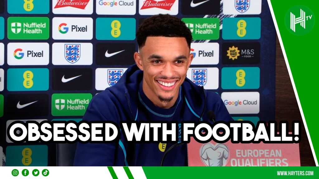 It's an OBSESSION! | Alexander-Arnold on his LOVE for football!