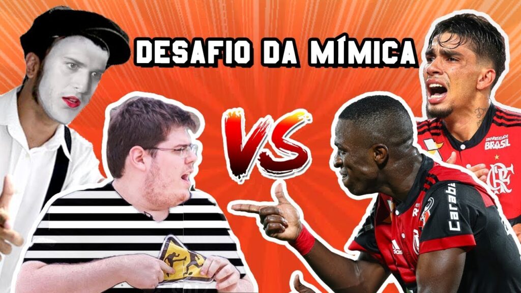 VINICIUS JUNIOR E PAQUETÁ NO DESAFIO DA MÍMICA