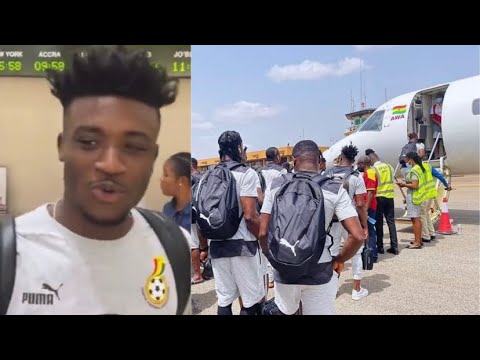 BLACK STARS PLAYERS ARRIVAL & CAMP NEWS 🇬🇭 GOOD NEWS ON MOHAMMED SALISU + AMPEM DARKOA LADIES