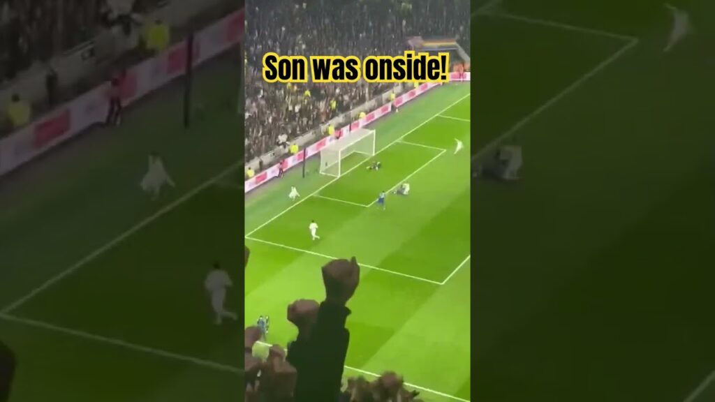 Son Heung Min was onside! #heungminson #offisidegoal #sonheungmin #손흥민 #tottenham #spurs #thfc #coys