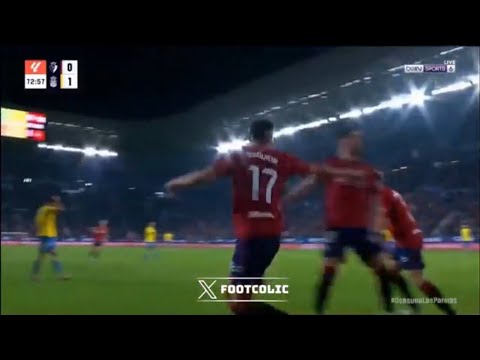 GoaL! | Osasuna 1-1 Las Palmas | Ante Budimir