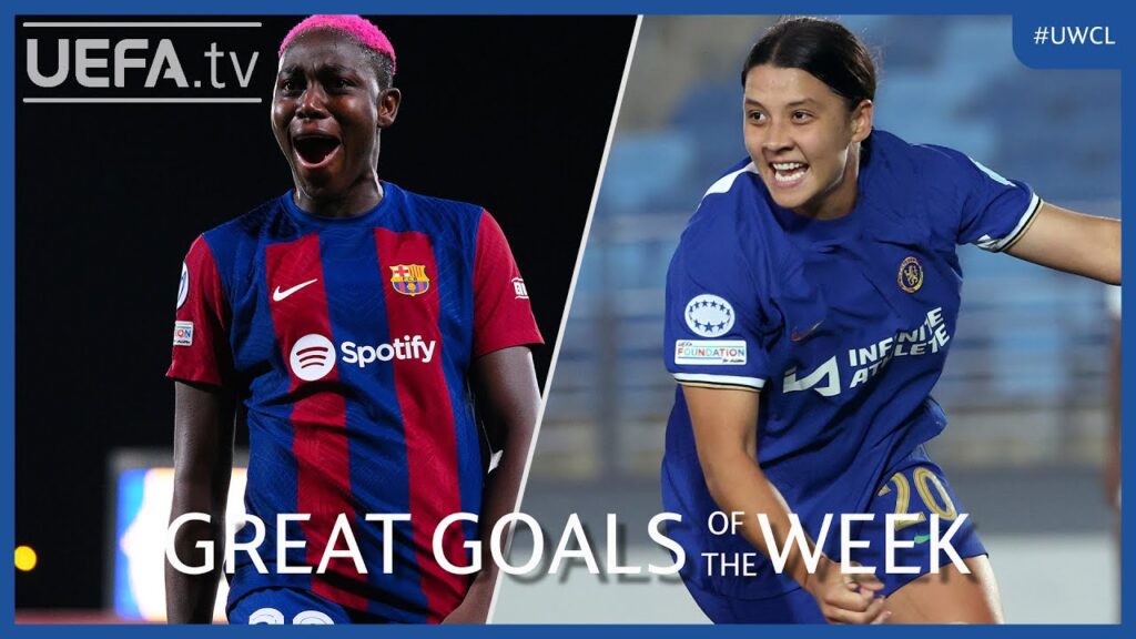 #UWCL Great Goals Matchday 1 | Oshoala, Kerr...