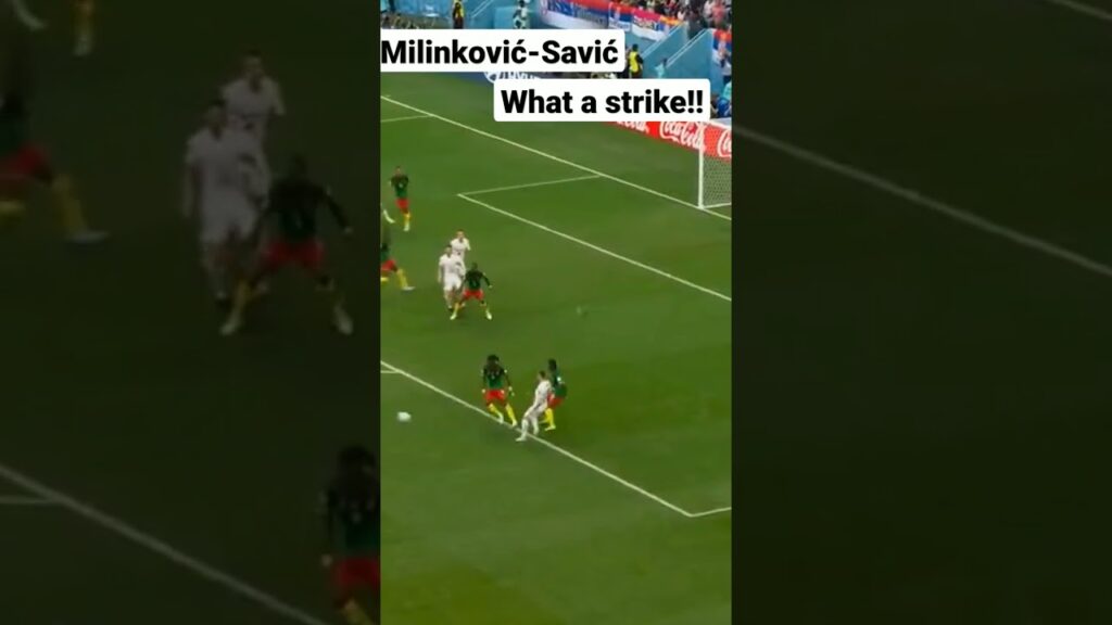 Milinković-Savić strike keeps serbia 2-1 up vs cameroon in @ffryan03 #shorts Milinković-Savić strike keeps serbia 2-1 up vs cameroon in @ffryan03 #shorts