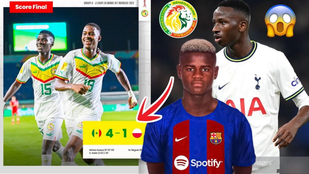 LES LIONCEAUX ATOMISES LA POLOGNE & SE QUALIFIENT EN HUITIÈME, IDRISSA GUEYE S'OFFRE UN TRIPLÉ