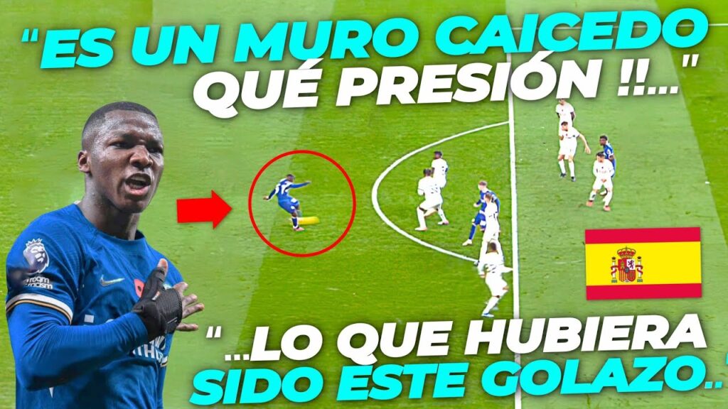 prensa ESPAÑOLA DESTACA LO QUE HIZO ᴍᴏɪꜱᴇꜱ ᴄᴀɪᴄᴇᴅᴏ ante ᴛᴏᴛᴛᴇɴʜᴀᴍ!! / "TREMENDO GOL ANULADO"