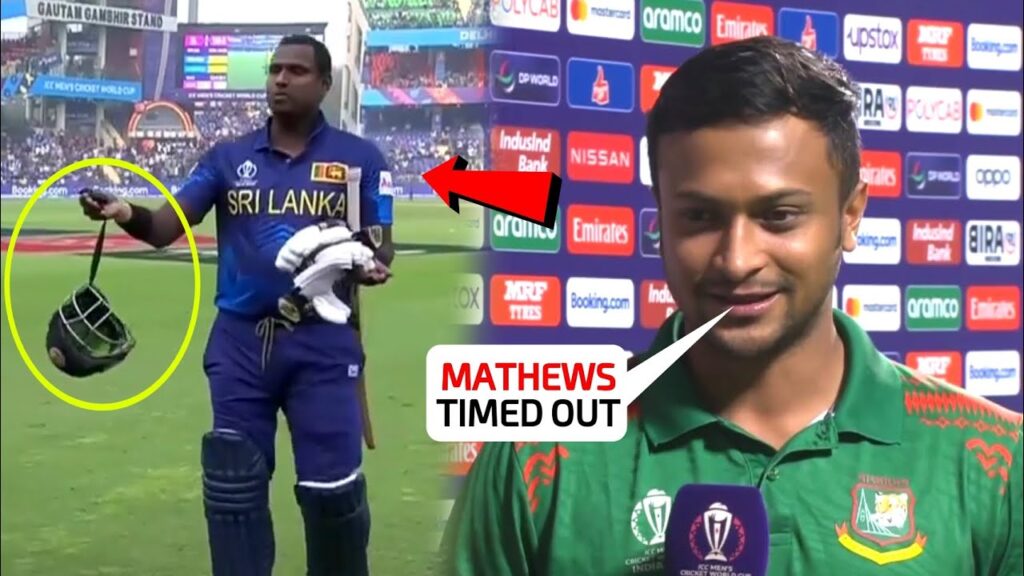 Shakib Al Hasan's shocking statement on Angelo Mathews Timed out dismissal after winning Ban vs SL