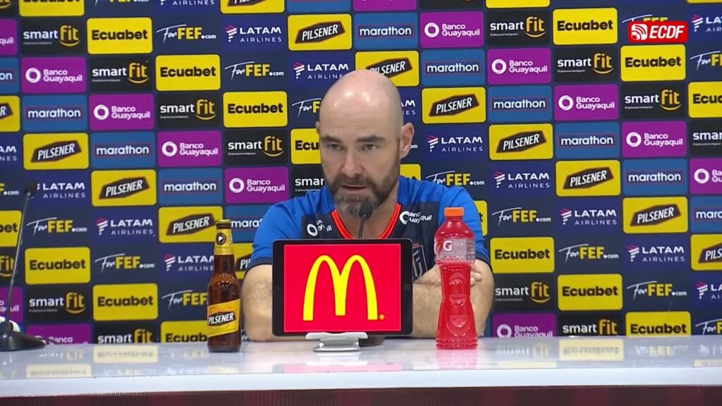 RUEDA DE PRENSA POST PARTIDO - FÉLIX SÁNCHEZ, DT DE ECUADOR