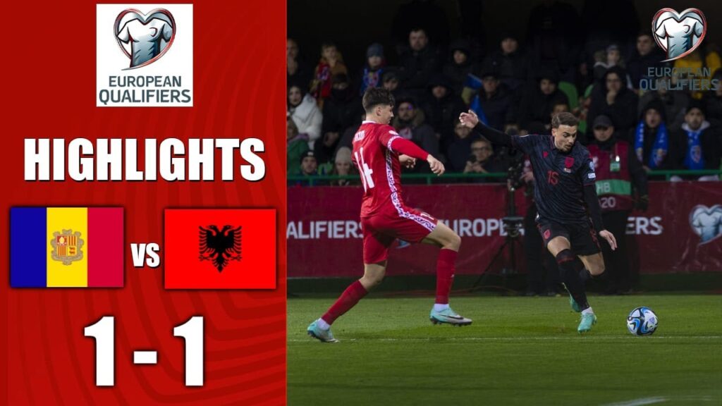 Moldova vs Albania 1-1 Highlights | UEFA EURO Qualifiers 2024