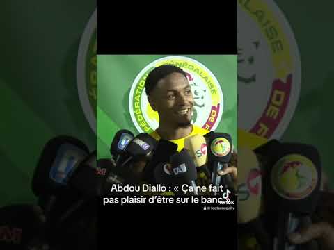 Abdou Diallo : « Ça ne fait pas plaisir d’être sur le banc »