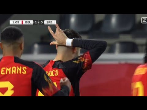 Yannick Carrasco Goal, Belgium vs Serbia 1-0 | All Goals and Extended Highlights.