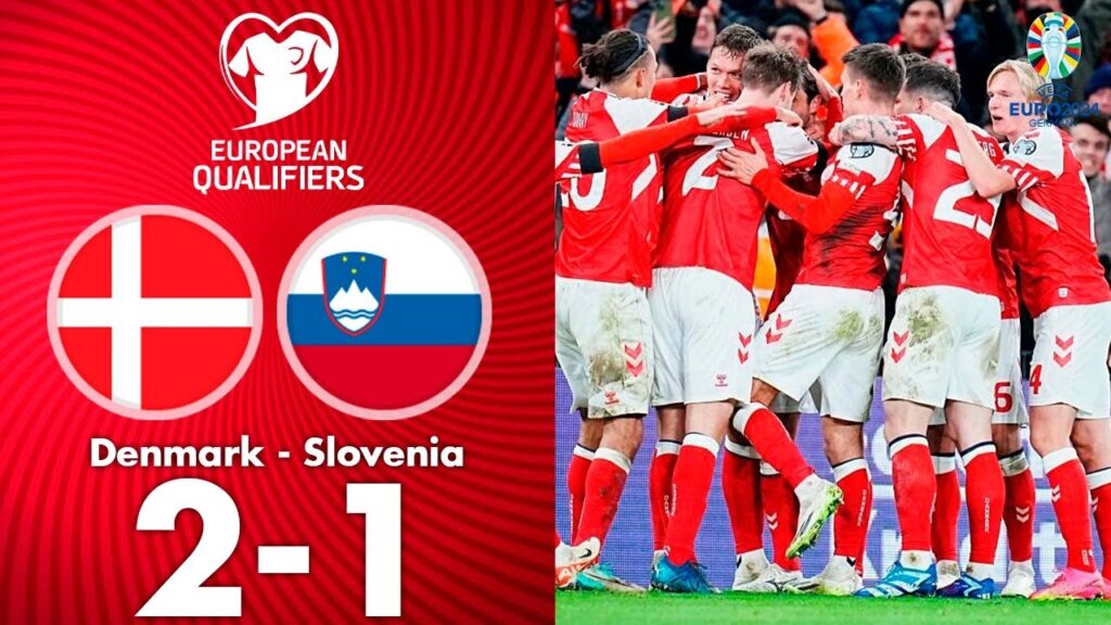 Denmark vs Slovenia 2-1 Highlights Goals – Euro 2024 Qualification Denmark vs Slovenia 2-1 Highlights Goals - Euro 2024 Qualification