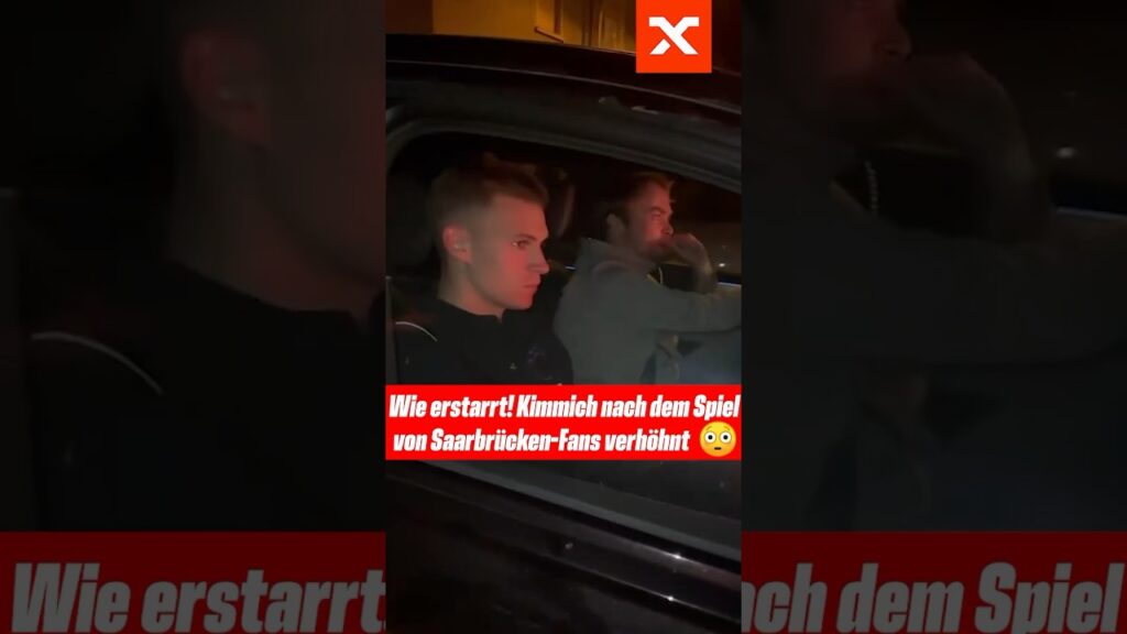 Versteinerter Kimmich von Saarbrücken-Fans verhöhnt! 😳  #fcbayern #kimmich #shorts