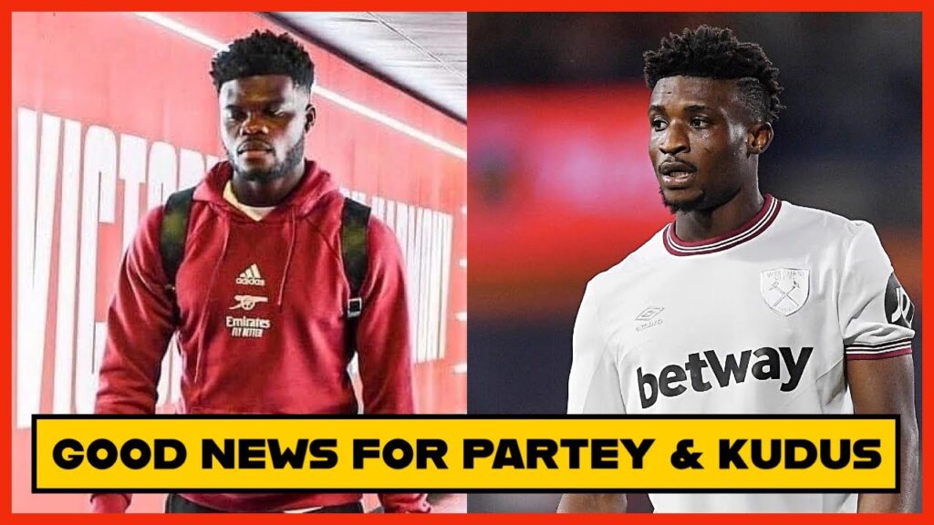 GOOD NEWS BLACK STARS🇬🇭 THOMAS PARTEY EXPECTING BABY GIRL…WEST HAM COACH ON KUDUS EPL START & MORE