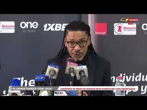 🟡 🎥 | La Liste des 24 Lions Indomptables retenus par Rigobert Song 🦁🇨🇲