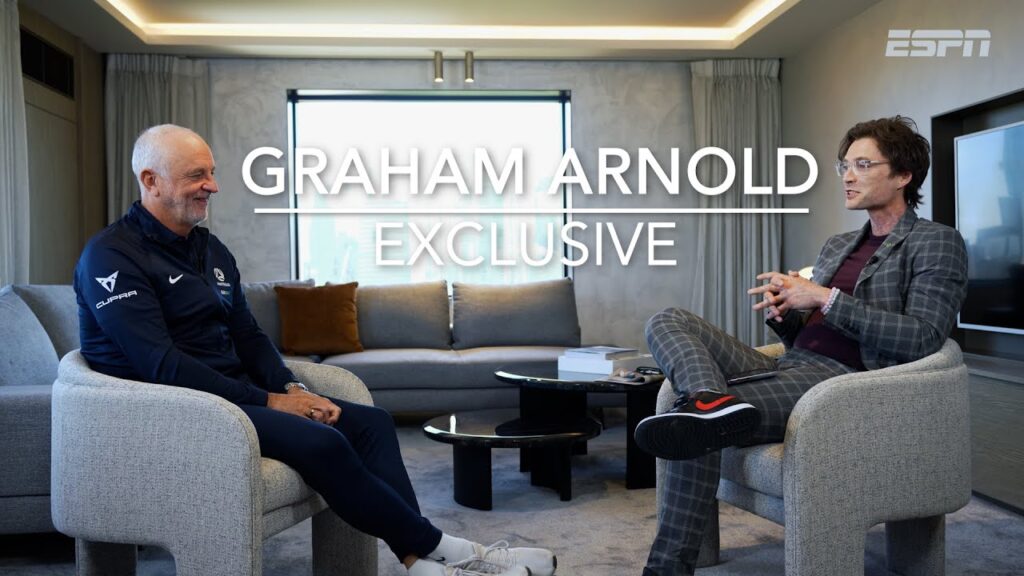 Graham Arnold EXCLUSIVE: #Socceroos boss talks World Cup, Nestory Irankunda, Cristian Volpato, more