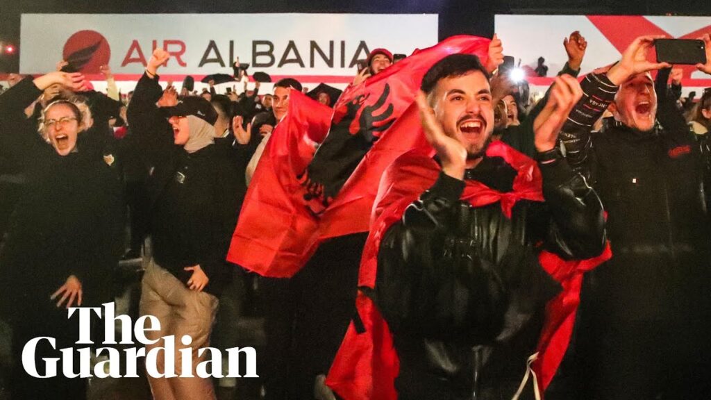 'A beautiful thing': Albania fans celebrate qualification for Euro 2024