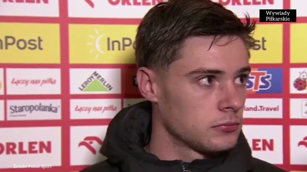 Nicola Zalewski wywiad po meczu Polska - Czechy