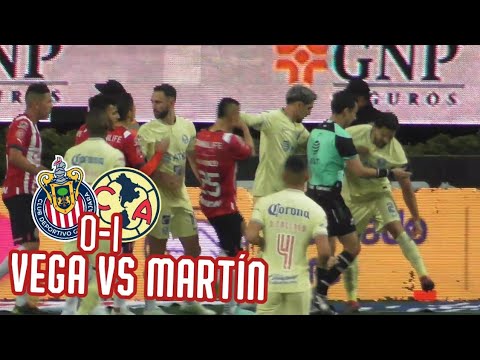 ALEXIS VEGA EMPUJA A HENRY MARTÍN ¡BRONCA EN EL CLÁSICO NACIONAL! 🔥