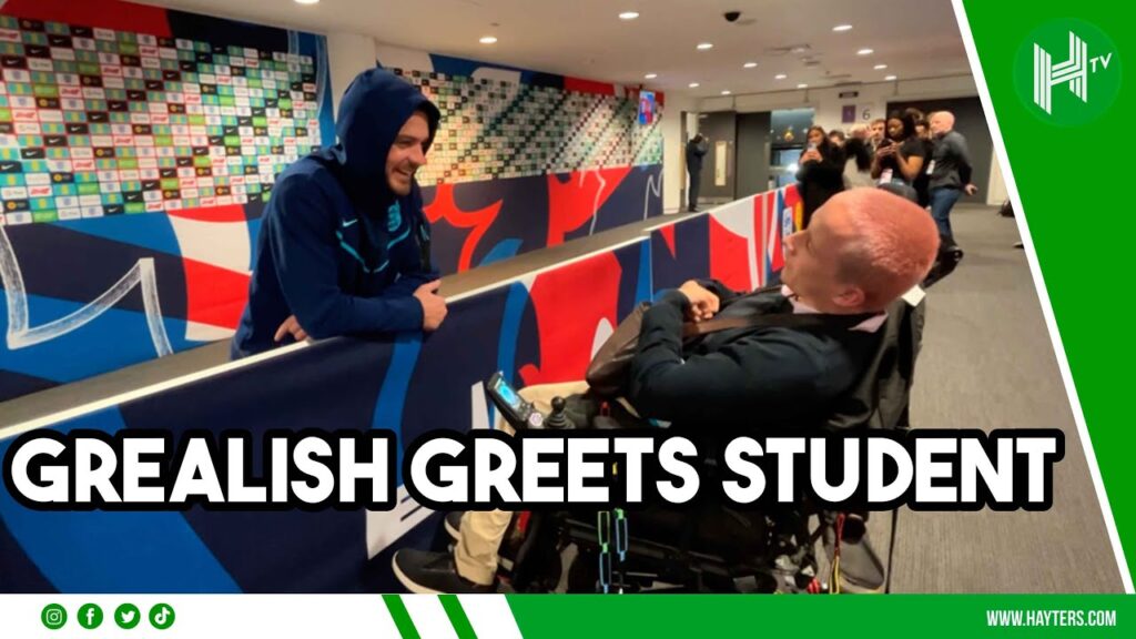 Jack Grealish shares LOVELY MOMENT with university student!