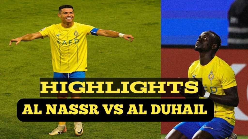 Al Nassr vs Al Duhail Highlights and all Cristiano goals spl #highlightfootball#highlights#portugal