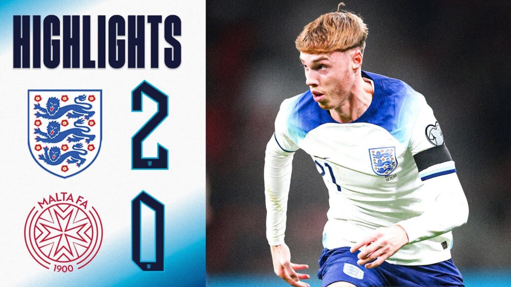 England 2-0 Malta | Three Lions Continue Unbeaten Run At Wembley | Highlights