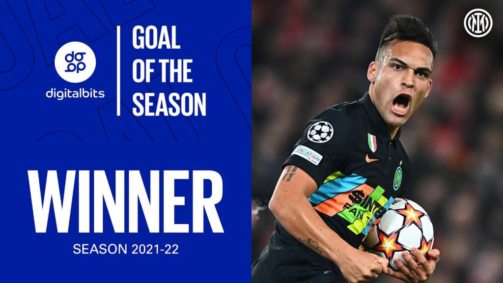 GOAL OF THE SEASON by DIGITAL BITS 21/22  | WINNER LAUTARO MARTINEZ vs LIVERPOOL
