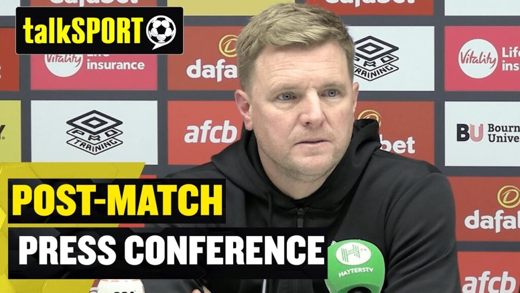 Eddie Howe was NOT HAPPY after Newcastle's 2-0 loss to Bournemouth! 😠 | talkSPORT
