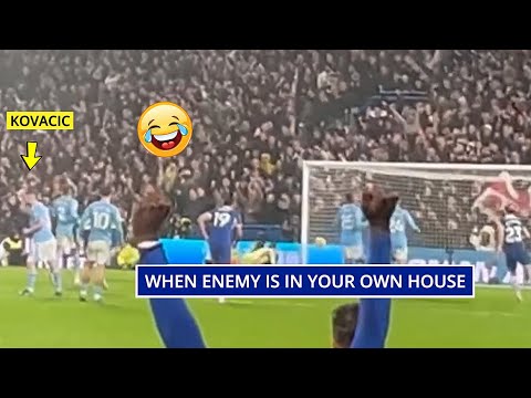 🤪Kovačić Celebrates Chelsea Goal with FIST PUMPS vs His Own Team Man City!