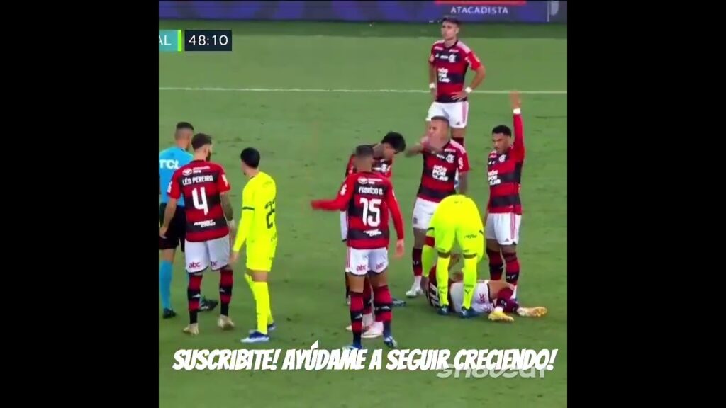 ROJA DIRECTA: Gustavo Gómez bajó a De Arrascaeta y se fue expulsado en el #Brasileirao