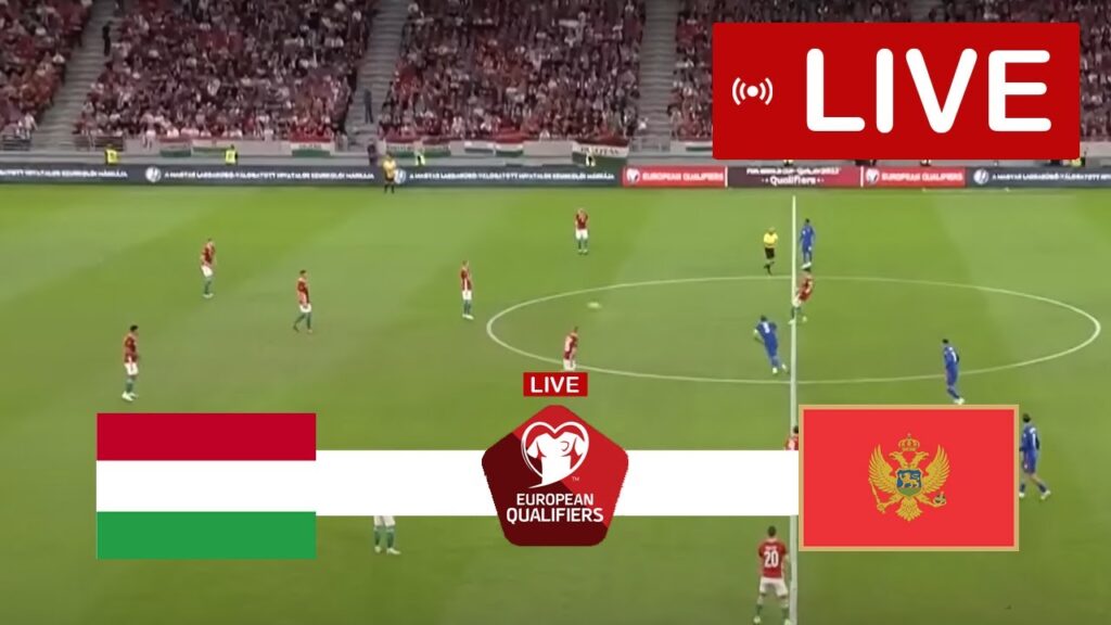 Hungary vs Montenegro LIVE | UEFA Euro 2024 Qualifiers | Match LIVE Today!
