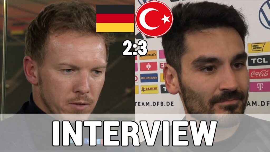 ,,Es ist so!" Julian Nagelsmann & İlkay Gündoğan im Interview | Deutschland 2:3 Türkei