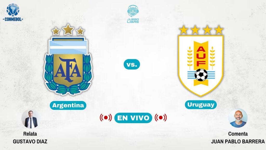 #ARGENTINA VS. #URUGUAY | FECHA 5 | #Eliminatorias2026 | JUEGO LIBRE RADIO - 🔴 EN VIVO
