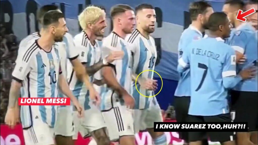 Lionel Messi told Luis Suarez to not score goal in Argentina vs Uruguay!!