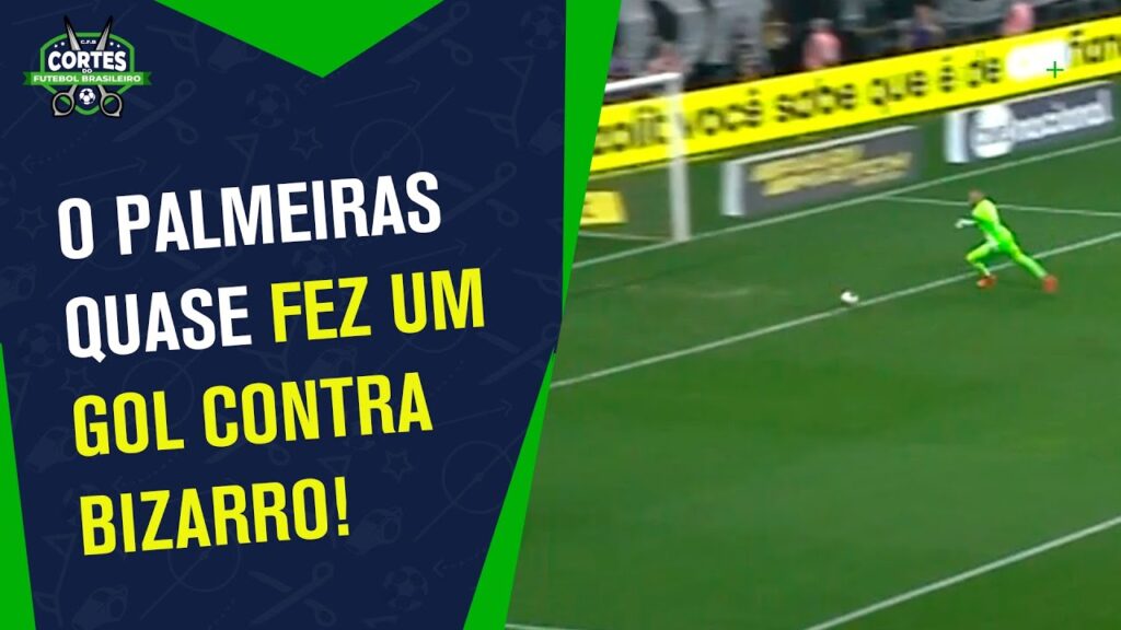 O WEVERTON TEVE QUE VOLTAR CORRENDO PRA NÃO LEVAR UM GOL CONTRA!