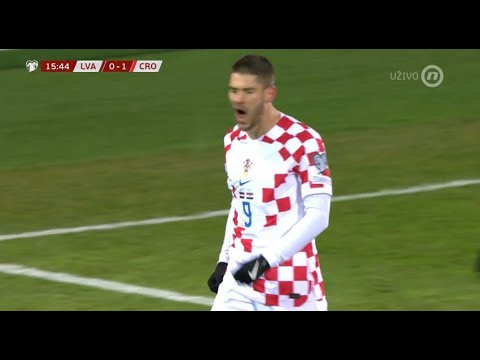 Andrej Kramarić Goal | Latvia vs Croatia 0-2 Extended Highlights | UEFA Euro Qualifiers 2024
