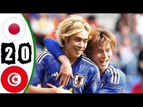 Japan vs Tunisia 2-0 Extended Hіghlіghts & All Goals - 2023 HD